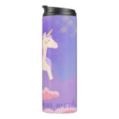 Erstellen Sie Ihre eigenen Kinder Unicorn Thermosbecher (Nach rechts gedreht)