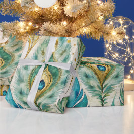 Erstellen Sie Ihre eigenen königlichen Wasserfarbe Geschenkpapier