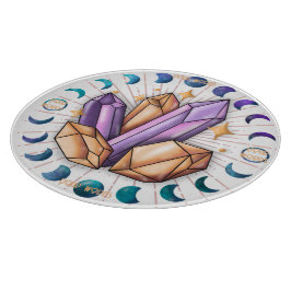 Erstellen Sie Ihre eigenen Kristallphasen und Mond Schneidebrett