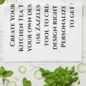 Erstellen Sie Ihre eigenen Küchen Teetücher selbst Geschirrtuch (Gefaltet)