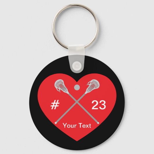 Erstellen Sie Ihre eigenen Lacrosse Sticks Name Nu Schlüsselanhänger (Vorderseite)