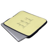 Erstellen Sie Ihre eigenen Laptopschutzhülle (Vorne Knopf)