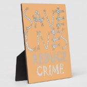 Erstellen Sie Ihre eigenen Leben, um Kriminalität Fotoplatte (Seite)