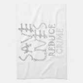 Erstellen Sie Ihre eigenen Leben, um Kriminalität Küchentuch (Vertikal)