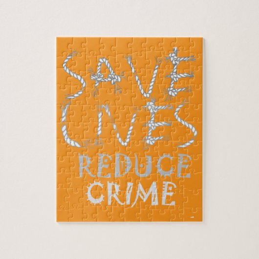 Erstellen Sie Ihre eigenen Leben, um Kriminalität Puzzle (Vertikal)