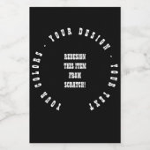 Erstellen Sie Ihre eigenen Lebensmitteletikett (Einzelnes Label)