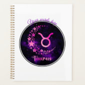 Erstellen Sie Ihre eigenen Lila Celestial Taurus Z Planer (Vorderseite)