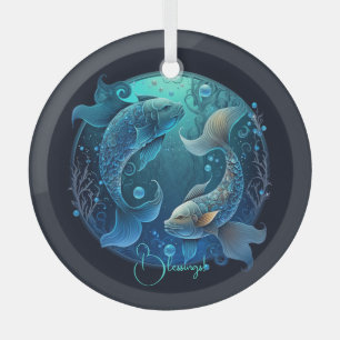 Erstellen Sie Ihre eigenen Lila Himmelspferde Zodi Ornament Aus Glas