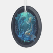 Erstellen Sie Ihre eigenen Lila Himmelspferde Zodi Ornament Aus Glas (Vorderseite links)