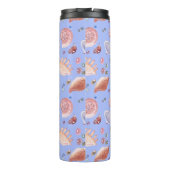 Erstellen Sie Ihre eigenen Lila Muscheln Thermosbecher (Rückseite)