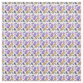 Erstellen Sie Ihre eigenen Lila- und Goldkristalle Stoff