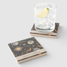 Erstellen Sie Ihre eigenen Lunar Cloudscapes Celes Steinuntersetzer