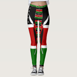 Erstellen Sie Ihre eigenen machen es Kenyan Sport  Leggings