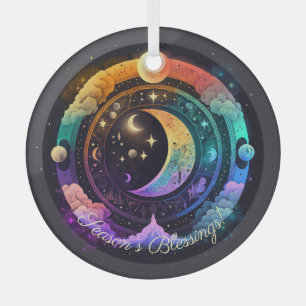 Erstellen Sie Ihre eigenen magischen Regenbogenmon Ornament Aus Glas