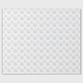 Erstellen Sie Ihre eigenen magischen Schneeflocken Geschenkpapier (Flach)