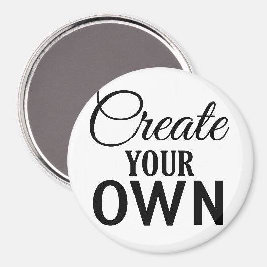 Erstellen Sie Ihre eigenen Magnet (Vorderseite/Rückseite)