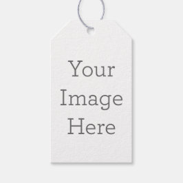 Erstellen Sie Ihre eigenen Matte-Geschenkegel Geschenkanhänger