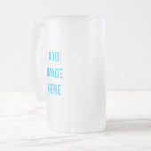 Erstellen Sie Ihre eigenen Mattglas Bierglas (Vorderseite Links)