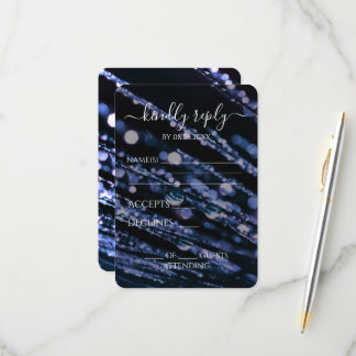 Erstellen Sie Ihre eigenen - Mattierte Zweige in B RSVP Karte