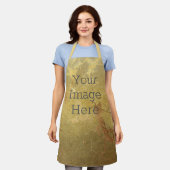 Erstellen Sie Ihre eigenen metallenen 14k Gold Imi Schürze (Getragen)