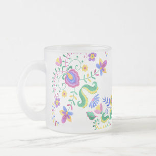 Erstellen Sie Ihre eigenen mexikanischen Folk Art Mattglastasse