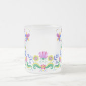 Erstellen Sie Ihre eigenen mexikanischen Folk Art Mattglastasse (Mittel)