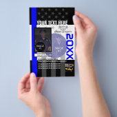 Erstellen Sie Ihre eigenen mit 3 Bildern und 9 Tex Flyer (Handgriff)