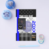 Erstellen Sie Ihre eigenen mit 3 Bildern und 9 Tex Flyer (Einzeln)