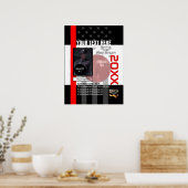 Erstellen Sie Ihre eigenen mit 3 Bildern und 9 Tex Poster (Küche)