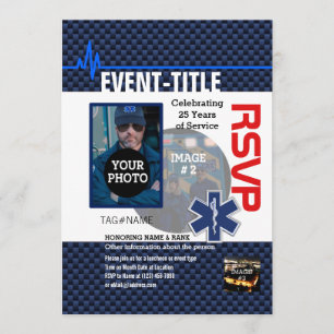 Erstellen Sie Ihre eigenen mit 4 Bildern und 12 Te Einladung