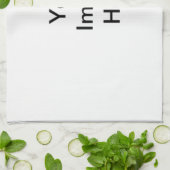 Erstellen Sie Ihre eigenen mit Ihren Designs Geschirrtuch (Gefaltet)