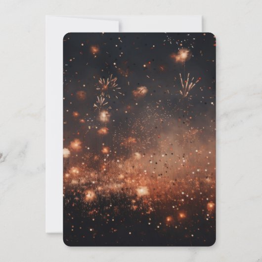 Erstellen Sie Ihre eigenen Mitglieder und Firework Einladung (Rückseite)