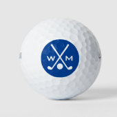 Erstellen Sie Ihre eigenen Monogramm-Initialen Per Golfball (Vorderseite)
