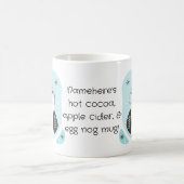 Erstellen Sie Ihre eigenen Niedlichen Pinguin Blue Verwandlungstasse (Mittel)