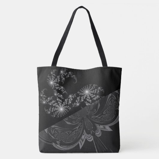 Erstellen Sie Ihre eigenen Niedlichen Schwarzweißf Tasche (Rückseite)