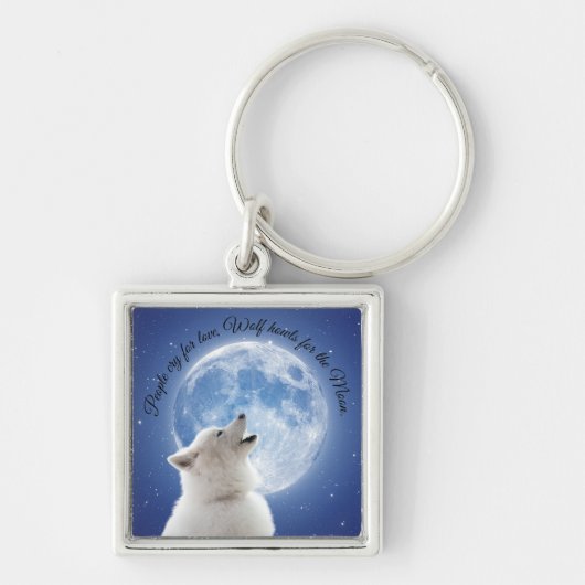 Erstellen Sie Ihre eigenen Niedlichen Wolfshauben  Schlüsselanhänger (Vorne)