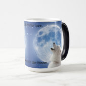 Erstellen Sie Ihre eigenen Niedlichen Wolfshauben Verwandlungstasse (VorderseiteRechts)