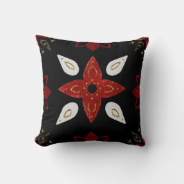 Erstellen Sie Ihre eigenen nordischen Rot- und Wei Kissen