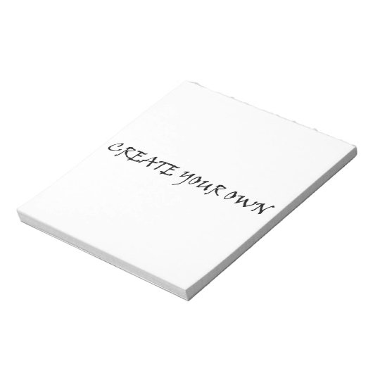 Erstellen Sie Ihre eigenen Notizblock (Rotiert)