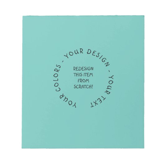 Erstellen Sie Ihre eigenen Notizblock (Vorderseite)