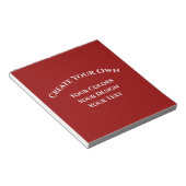 Erstellen Sie Ihre eigenen Notizblock (angewinkelt)