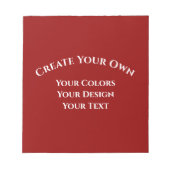 Erstellen Sie Ihre eigenen Notizblock (Vorderseite)