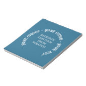 Erstellen Sie Ihre eigenen Notizblock (Rotiert)