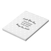 Erstellen Sie Ihre eigenen Notizblock (Rotiert)