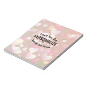 Erstellen Sie Ihre eigenen Notizblock (Rotiert)