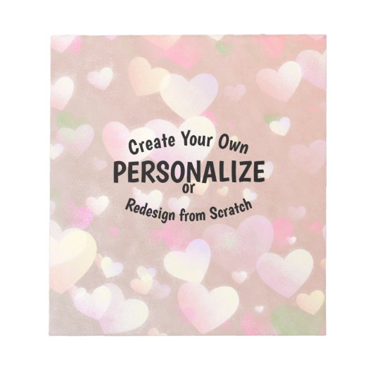 Erstellen Sie Ihre eigenen Notizblock (Vorderseite)