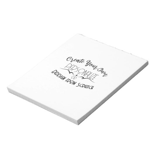 Erstellen Sie Ihre eigenen Notizblock (Rotiert)