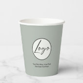 Erstellen Sie Ihre eigenen Pappbecher (Rückseite)