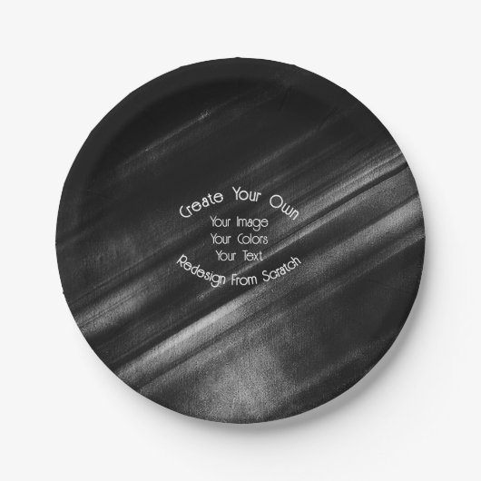 Erstellen Sie Ihre eigenen Pappteller (Vorderseite)