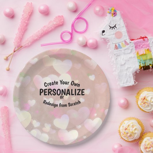 Erstellen Sie Ihre eigenen Pappteller (Party)